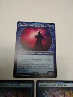 Gandalf, Friend of the Shire x3 _ 1 Showcase + 2 regular MTG - Image 2