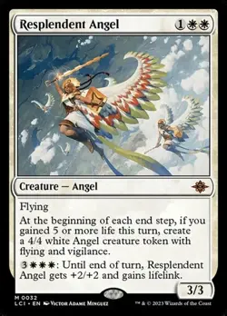 Resplendent Angel - Foil LCI NM MTG - Image 1
