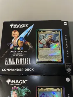 *AUCTION* MTG Final Fantasy Commander Deck Set of 2 Deck Magic the Gathering - Image 2