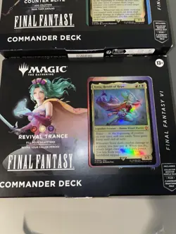 *AUCTION* MTG Final Fantasy Commander Deck Set of 2 Deck Magic the Gathering - Image 3