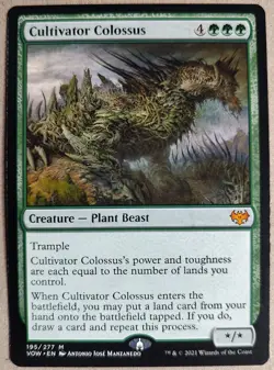 Cultivator Colossus - Innistrad: Crimson Vow (DMU) - Mythic Reg -NM- Free Ship - Image 1