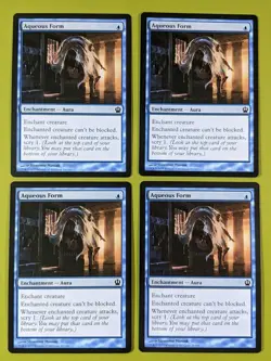 Aqueous Form x4 Theros 4x Magic the Gathering MTG - Image 1