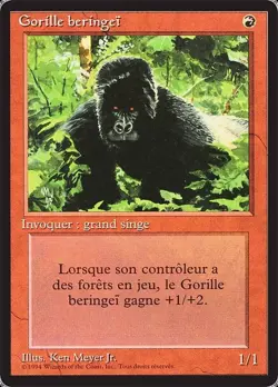 MRMS FRANCAIS Gorille beringei [NM] MTG Magic FBB - Image 1
