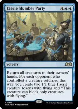 Faerie Slumber Party - Wilds of Eldraine (WOE) NM Magic: The Gathering - Image 1