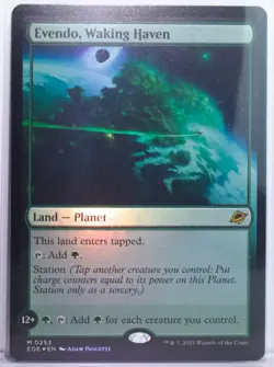 Evendo, Waking Haven [New, Near Mint] *Foil* {Edge of Eternities} - Image 1