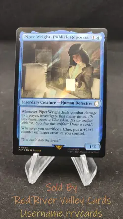 1x Piper Wright, Publick Reporter Surge Foil - Universes Beyond: Fallout - #564 - Image 1