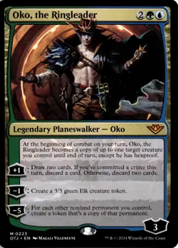 Oko, the Ringleader (223) M Outlaws of Thunder Junction NM MTG - Image 1