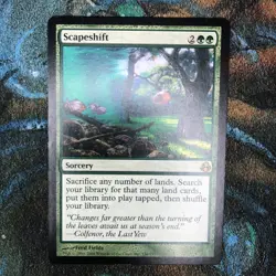 Scapeshift ~ LP~ Morningtide Magic The Gathering ~ Mtg - Image 1