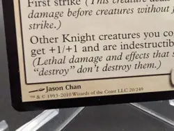 Knight Exemplar Core Set 2011 (M11) Regular - Image 2