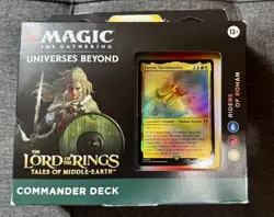 Lord of the Rings: Tales of Middle Earth Commander Deck Riders of Rohan Sealed - Image 1
