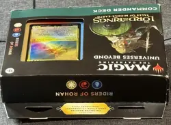 Lord of the Rings: Tales of Middle Earth Commander Deck Riders of Rohan Sealed - Image 3