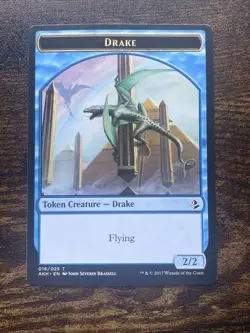 Drake Anointer Priest Token Amonkhet MTG Magic the Gathering L2330* - Image 1