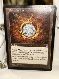 MTG Mox Diamond Stronghold English MP Magic the Gathering - Image 2