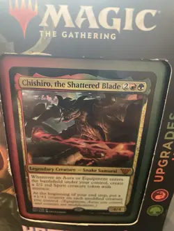 Commander Deck Magic the Gathering Kamigawa Neon Dynasty Chishiro Unopened 195166105352 - Image 3