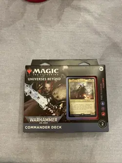 Warhammer 40k Commander Deck Case. All Four Precon Decks - Image 5