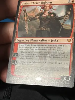 Mint/Near-Mint, English - 1 x MTG Jeska, Thrice Reborn Commander Legends - Image 2