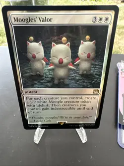 Moogles' Valor Final Fantasy Foil - Image 1