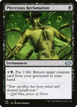 Phyrexian Reclamation - J22 124 - NM - MTG Magic - Image 1