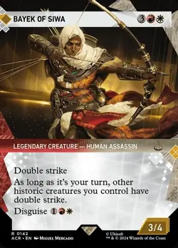 Bayek of Siwa Showcase - ACR 0142 - NM - MTG Magic - Image 1