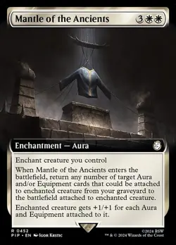 Mantle of the Ancients Extended Art Foil - PIP 0452 - NM - MTG Magic - Image 1