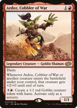 Ardoz, Cobbler of War - J22 029 - NM - MTG Magic - Image 1