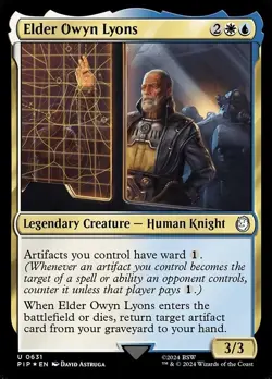 Elder Owyn Lyons Surge Foil - PIP 0631 - NM - MTG Magic - Image 1