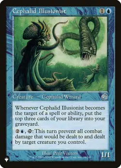 Cephalid Illusionist - TOR 028 - NM - MTG Magic - Image 1