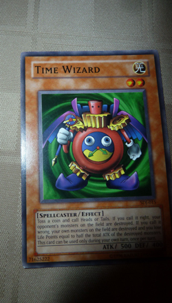 Yugioh Time Wizard SDJ-015 Common LP - Image 1