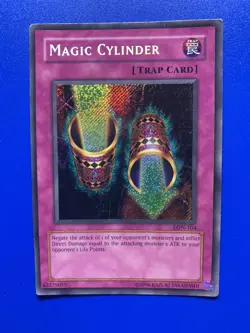 Yu-Gi-Oh! TCG Magic Cylinder Labyrinth of Nightmare LON-104 Secret Rare - Image 1