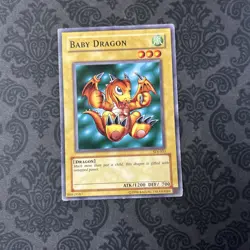Yugioh Baby Dragon SDJ-003 Common - Image 1