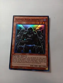 Yu-Gi-Oh! TCG Kozmo Soartroopers Breakers of Shadow BOSH-EN083 1st Edition Super - Image 1