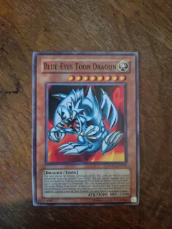 Yu-Gi-Oh! TCG Blue-Eyes Toon Dragon Dark Legends DLG1-EN051 Unlimited Common - Image 1