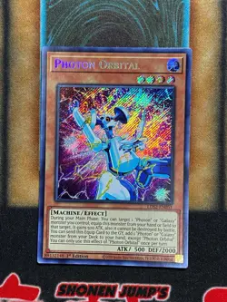 Yugioh Photon Orbital LDS2-EN051 Secret Rare 1st Ed NM - Image 1