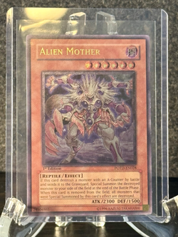 YuGiOh! - ALIEN MOTHER [POTD-EN028] - ULTIMATE RARE - 1st Edition (NM) - Image 3