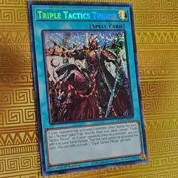 Triple Tactics Thrust MP24-EN073 Prismatic Secret Rare NM Yu-Gi-Oh - Image 1