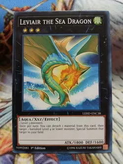 Yugioh Leviair the Sea Dragon Common LEHD-ENC38 1st Ed Near Mint - Image 1