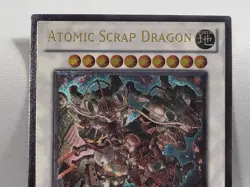 YuGiOh TCG Atomic Scrap Dragon STOR-EN043 Ultimate Rare 1st Edition NM - Image 3