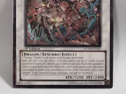YuGiOh TCG Atomic Scrap Dragon STOR-EN043 Ultimate Rare 1st Edition NM - Image 4