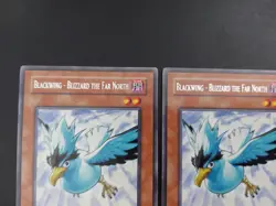 Yugioh - Blackwing - Blizzard the Far North RGBT-EN010 Rare Playset x3 - Image 2