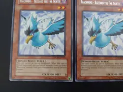 Yugioh - Blackwing - Blizzard the Far North RGBT-EN010 Rare Playset x3 - Image 3