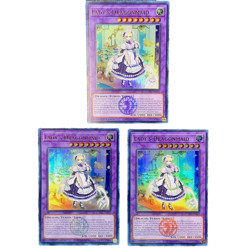 3x Lady's Dragonmaid 1st Edition Ultra Rare BLMM-EN049 Yu-Gi-Oh! {PLAYSET X3} - Image 5