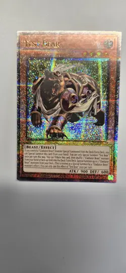 Test Bear (Quarter Century Secret Rare) SUDA-EN018 Supreme Darkness 1st Ed LP - Image 2