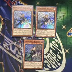 Yugioh! Aromalilith Rosalina PHNI-EN022 x3 Playset Super Rare 1st Edition NM - Image 1