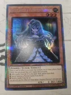 Ghost Belle & Haunted Mansion Yu-Gi-Oh! RA01-EN011 1st Collector's Rare - Image 1