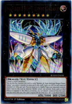 Number S38 Titanic Galaxy BLMM-EN038 Yu-Gi-Oh! Near Mint - Image 1