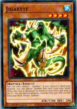 Jigabyte SDCH-EN008 Yu-Gi-Oh! Light PLay 1st Edition - Image 1
