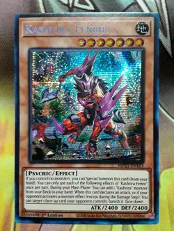 Yugioh Kashtira Fenrir Prismatic Secret MP23-EN163 1st Near Mint - Image 1