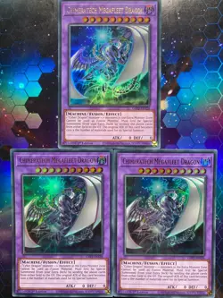 YUGIOH! PLAYSET - CHIMERATECH MEGAFLEET DRAGON (GFP2 - EN126) Ultra, 1st Ed! - Image 1