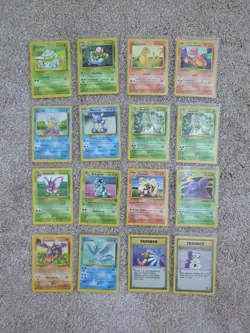 Pokemon Bulk Lot 400+ cards Base,Fossil,Jungle,Base 2 (FULL LIST IN DESCRIPTION) - Image 1