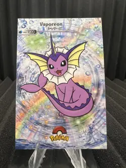 Vaporeon #134 - Star Holo - Shiny Database Set 2024 - Pokemon Card NM - Image 1